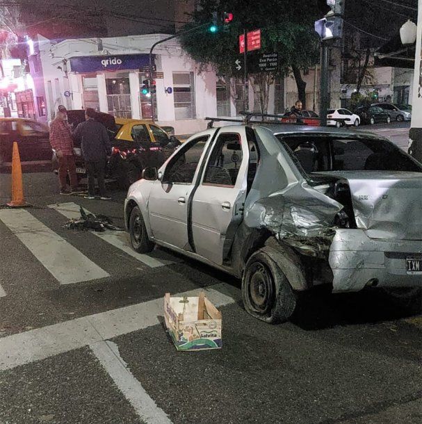Triple choque en Caballito: nueve personas resultaron heridas