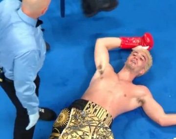 El impresionante KO a un boxeador argentino en Estados Unidos