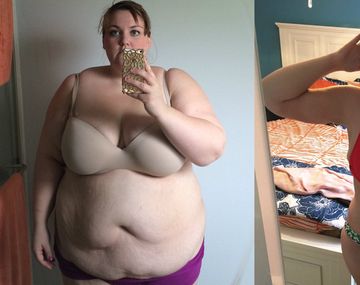 Perdió 95 kilos y su novio la plantó en el altar