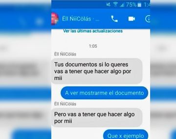 Encontró el DNI de una mujer y le pidió sexo para devolvérselo