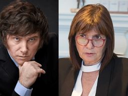 Tras las acusaciones de Javier Milei, Patricia Bullrich defendió a su marido