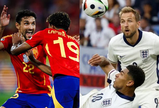 De cara a la final de la Eurocopa 2024: cómo está el historial entre Inglaterra y España