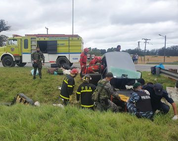 Dos mujeres murieron en un accidente en Ruta 2