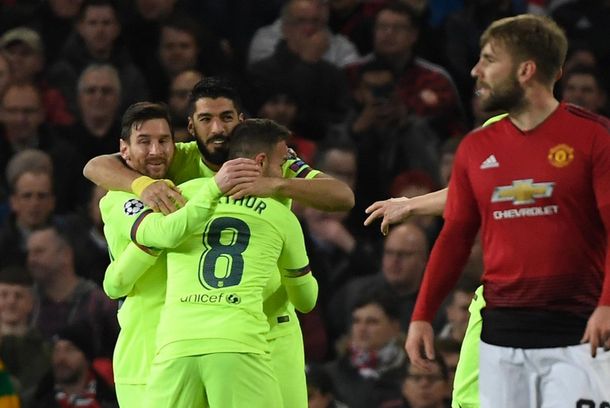 Champions League: Barcelona y Messi le ganaron por primera vez a Manchester United en Old Trafford