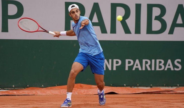Tenis: Francisco Cerúndolo quedó a una victoria de clasificarse a Roland Garros