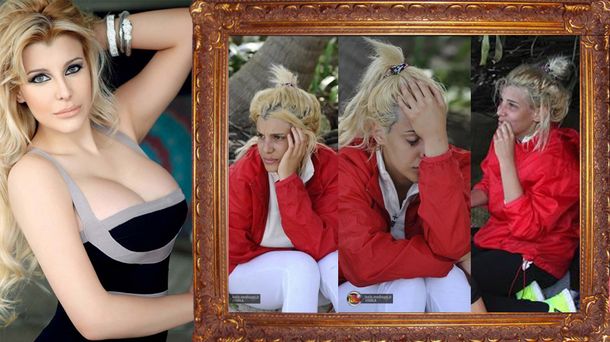 Mirá a Charlotte Caniggia en su peor momento