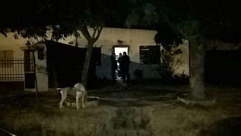 Esta es la casa donde estuvieron cautivas las víctimas Esta es la casa donde estuvieron cautivas las víctimas