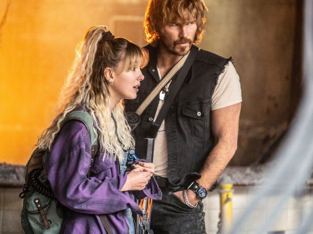 Millie Bobby Brown y Chris Pratt