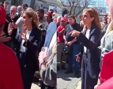 Santa Fe: trabajadores de una fábrica en huelga echaron a la senadora libertaria Florencia Arietto