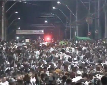 ¿Y la pandemia? Una multitud de hinchas del Mineiro