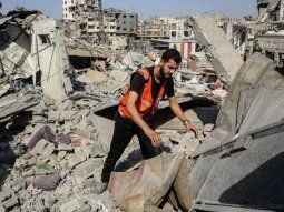 Ataque en la Franja de Gaza (Agencia Xinhua) Ataque en la Franja de Gaza (Agencia Xinhua)