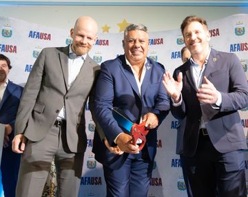 Chiqui Tapia inauguró las oficinas de la AFA en Miami: Es un día especial