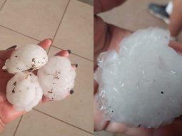 Impresionantes fotos y videos del granizo en Córdoba