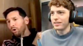 messi cruzo a davo xeneize cuando hablaron de sus equipos: ¿vos sos de...? messi cruzo a davo xeneize cuando hablaron de sus equipos: ¿vos sos de...?