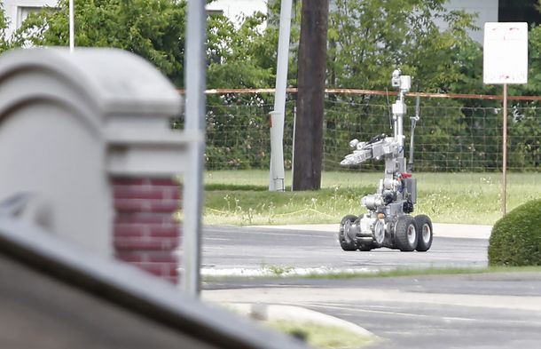 Este es el robot policial que explotó y abatió al francotirador de Dallas