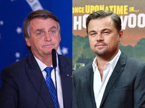 Otra vez: Jair Bolsonaro vs Leonardo DiCaprio por el Amazonas.&nbsp;