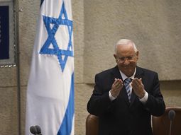 en medio del conflicto en gaza, juro el presidente israeli en medio del conflicto en gaza, juro el presidente israeli