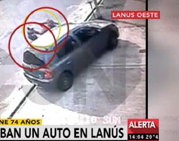 Violento asalto a una mujer en Lanús