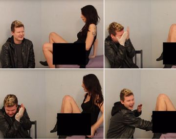 La reacción de gays al ver una mujer desnuda