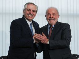 Alberto Fernández y Luiz Inácio Lula da Silva