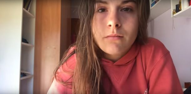 La joven contó cómo la abusaron para generar conciencia