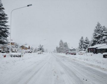 Las postales de la primera nevada en Bariloche
