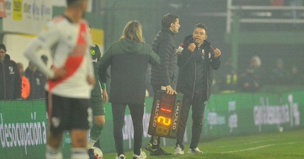 Qué pasó entre Gallardo y Beccacece luego de la conferencia de prensa