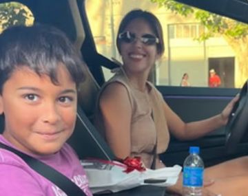 Barby Franco emocionó a sus seguidores al cumplir el sueño de un niño fanático de los autos