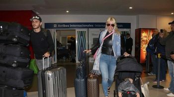 Wanda Nara y sus 14 valijas Wanda Nara y sus 14 valijas