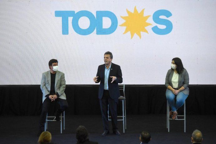 Sergio Massa: Creemos en el trabajo, la producción y la educación como motores del crecimiento de la Argentina