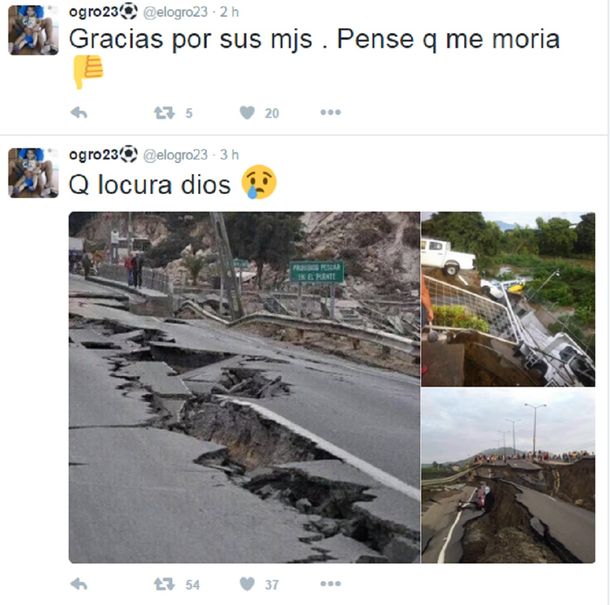 El dramático relato del Ogro Fabbiani por el terremoto en Ecuador: Pensé que me moría
