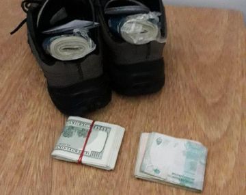 Un argentino quiso meter casi 40 mil dólares en Uruguay - Crédito: Armada de Uruguay