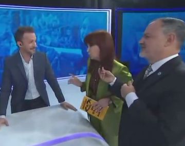 El picante cruce de Cristina con Bercovich en C5N: Es de izquierda...