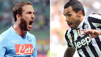 la juve de tevez goleo al napoli de higuain y se prende la juve de tevez goleo al napoli de higuain y se prende