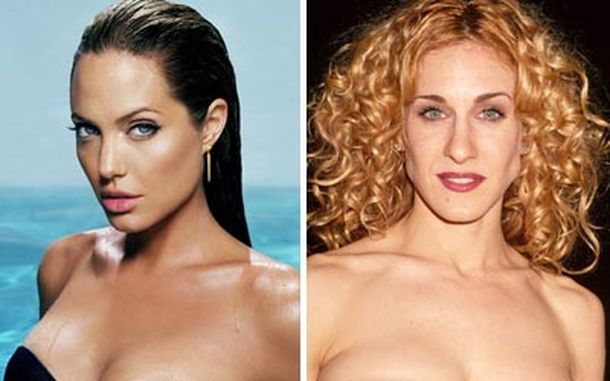 Angelina Jolie y Sarah Jessica Parker