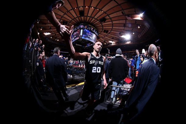 Manu Ginobili en San Antonio Spurs - Crédito: @manuginobili
