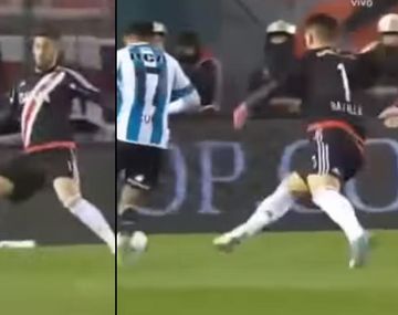 VIDEO: El error de Batalla que terminó en el gol de Acuña