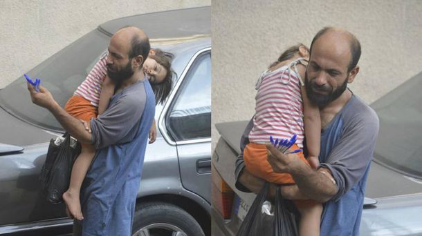 La foto de un refugiado sirio que vendía lapiceras recaudó 135 mil dólares