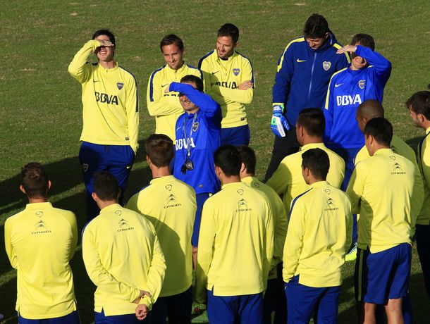 Boca regresó a los entrenamientos en Casa Amarilla luego del #Superpapelón