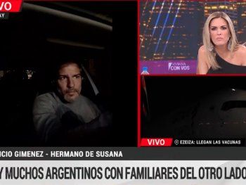 Hermano de Su Giménez lamenta que su abuela no pueda ser libre y que la persona que la cuida tome transporte público