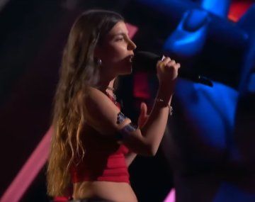 Cantó un hit de Britney Spears en La Voz