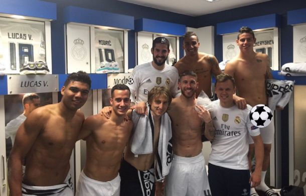 ¿Qué esconde James Rodríguez? Mirá la curiosa foto que subió Sergio Ramos