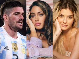 Afirman que De Paul se mensajeaba con Tini y la China al mismo tiempo