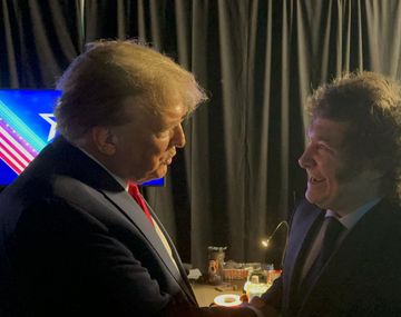 Milei felicitó a Trump: Éxitos y bendiciones