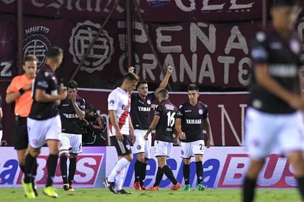 Lanús festeja otra victoria ante River