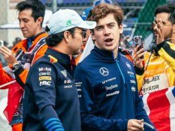 Checo bancó a Colapinto: el consejo que le dejó para su futuro en la F1