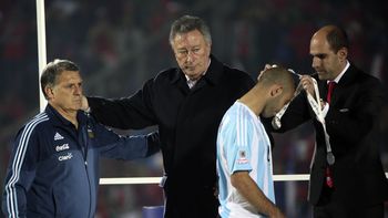 martino, tras la derrota: voy a seguir contando con estos 23 jugadores martino, tras la derrota: voy a seguir contando con estos 23 jugadores