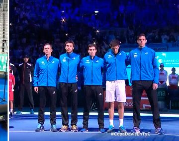 ¡Sorpresa en la Davis! Conocé quién interpretó el himno nacional argentino