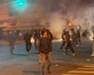 Montenegro desvinculó a la Metropolitana de los incidentes en Urquiza