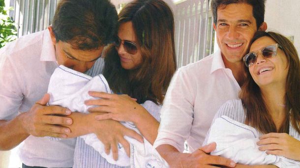 Las primeras fotos de Amalia Granata y su bebe